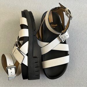 Sam Edelman Eleanora White Strappy Sandals Like New   Size 7